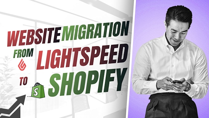 do website migration, lightspeed website to shopify website migration
