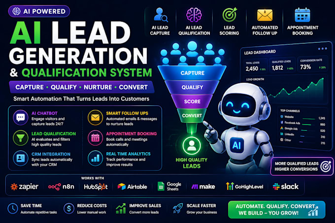 automate lead generation and ai lead qualification
