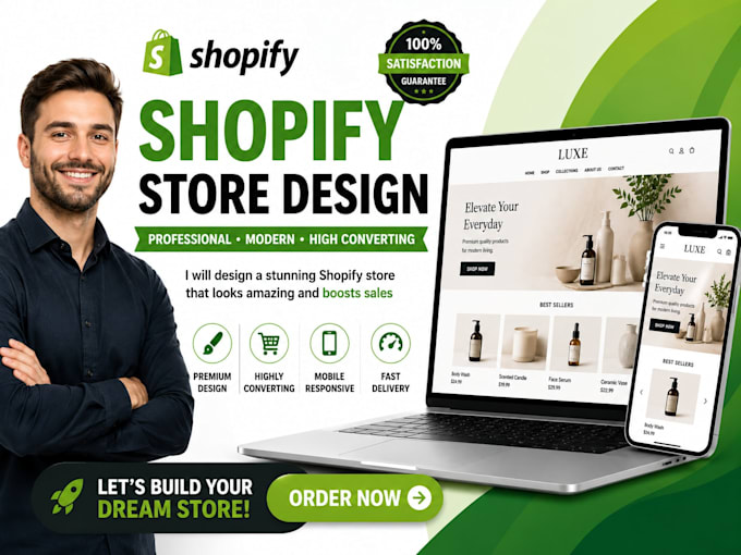 redesign shopify store for conversion optimization and sales