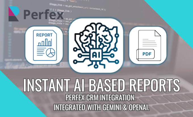 provide a smart ai reporting module for perfex CRM