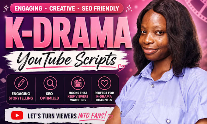 write korean drama ranking and recap youtube scripts