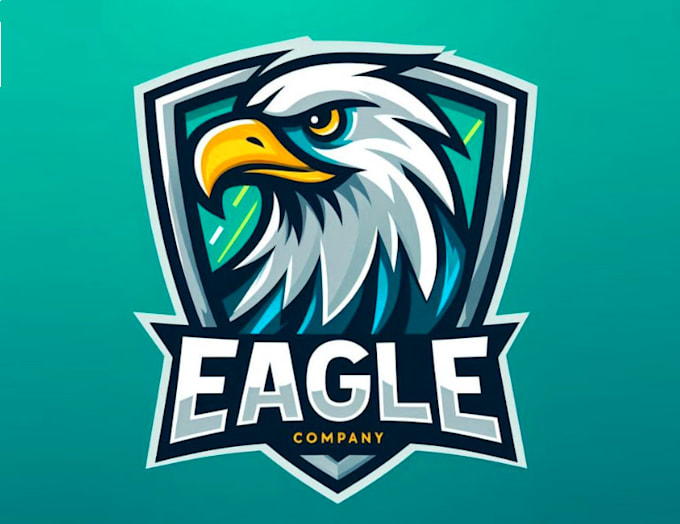 make wonderful style for eagle mascot logo design service
