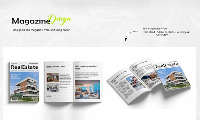 design luxury magazine, booklet and catalog