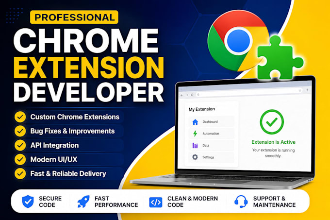 develop custom chrome extensions