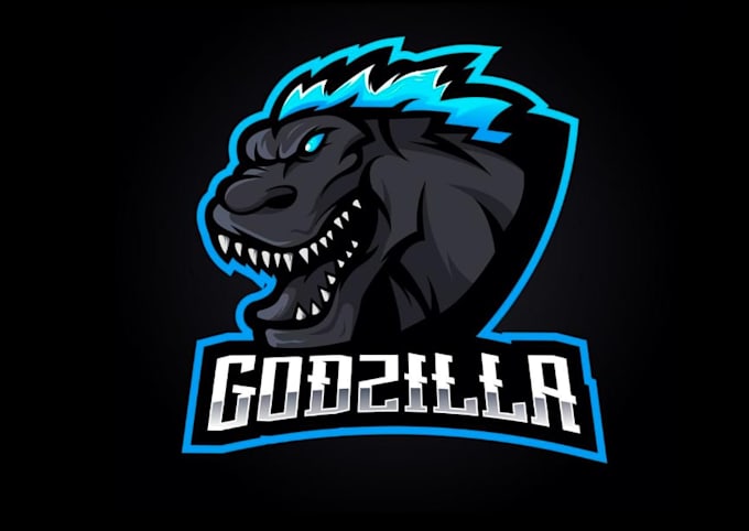create unique monster mascot logo with unlimited revision design