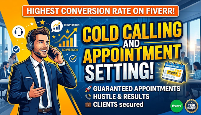 cold calling and appointment setting with reporting