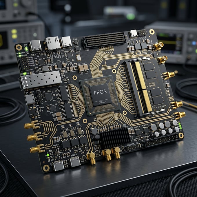 design fpga pcb, high speed pcb and embedded systems