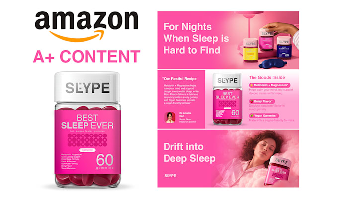 design premium amazon a plus content