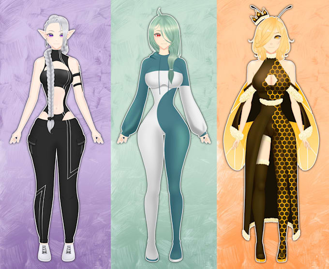 create ready to rig live2d vtuber models