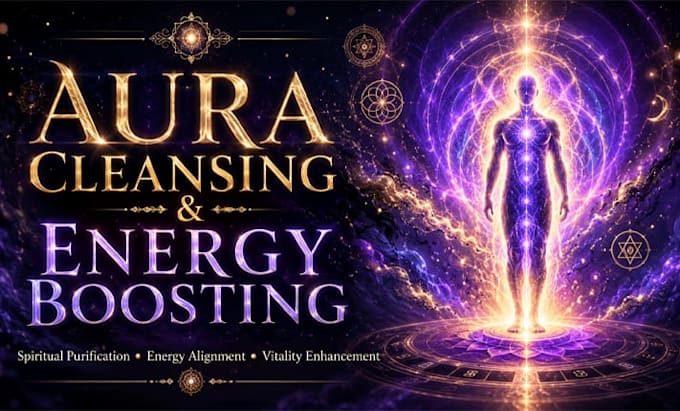 do a strong aura cleansing and energy boost spell