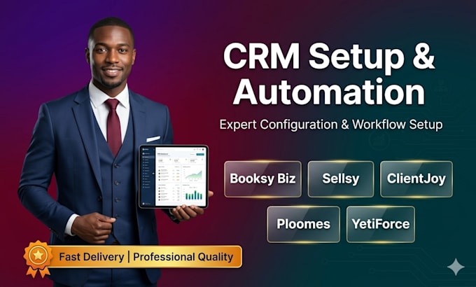 setup booksy biz yetiforce sellsy ploomes clientjoy