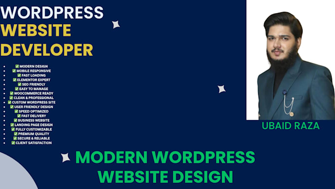 help you launch a professional wordpress website