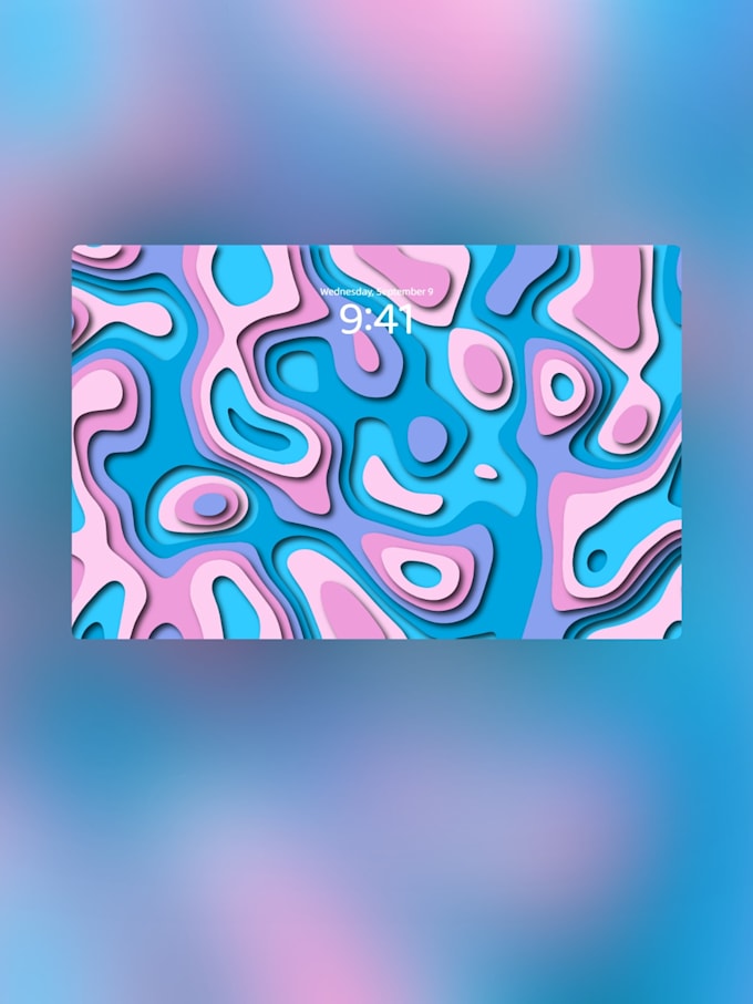 create custom 3d topographic wallpaper backgrounds for PC or phone