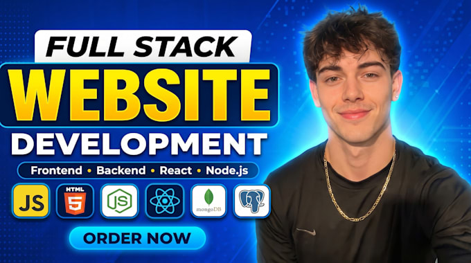 custom website development full stack developer front end developer using react