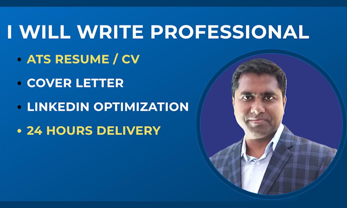 write a professional resume writting cv and cover letter