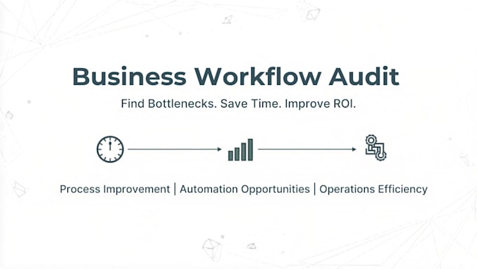 optimize your business workflow and remove bottlenecks