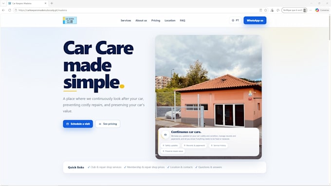 build your dream website
