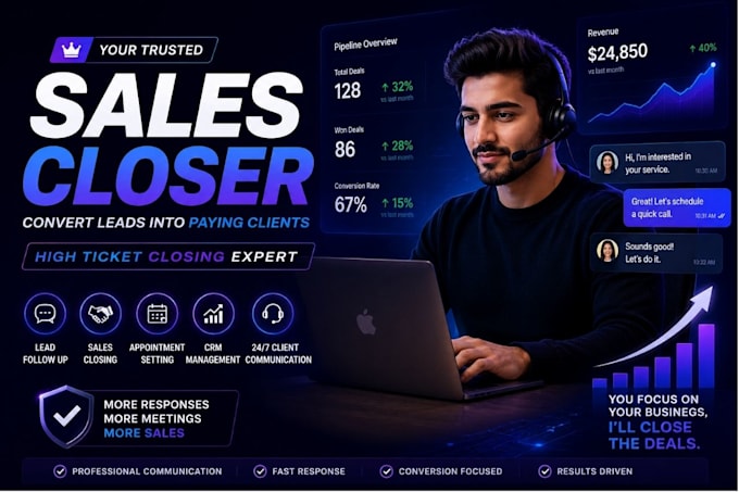 be your sales closer sales representative