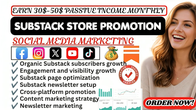 setup substack promotion subatck newsletter sub stack subscribers link promotion