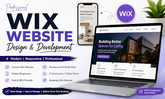 build wix website wix website development wix business website