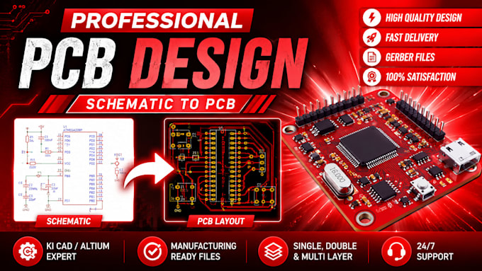 design and schematic for electronics projects