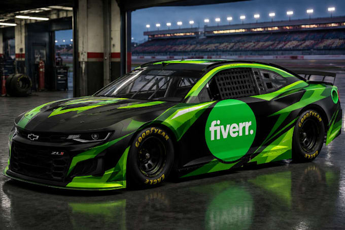 create custom nascar iracing car wraps for drivers and teams