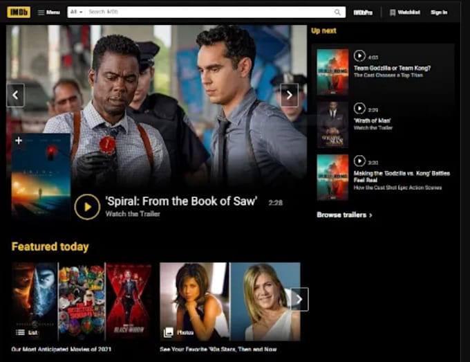 create and optimize imdb profiles for films, movies, and TV projects