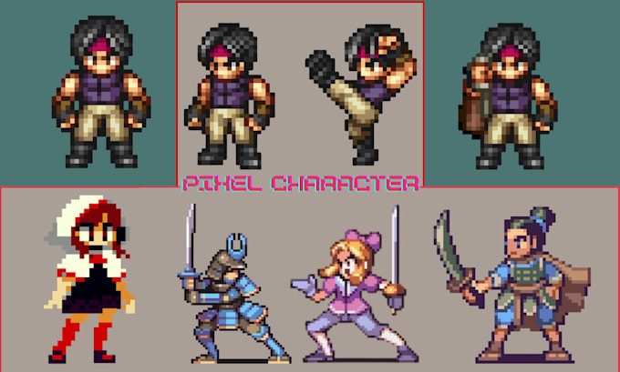 create high quality 2d pixel art nsfw pixel art sprite sheet pixel 2d animation