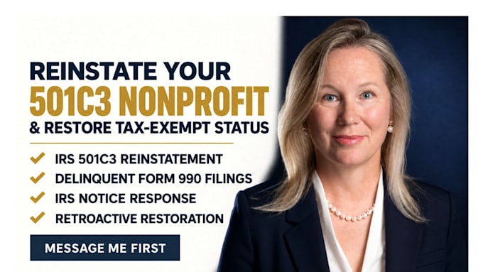 reinstate revoked 501c3 nonprofit and restore irs compliance status