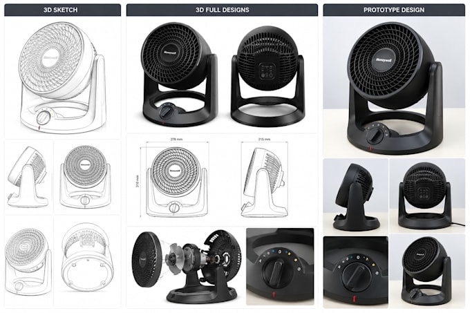 create industrial product design for new idea