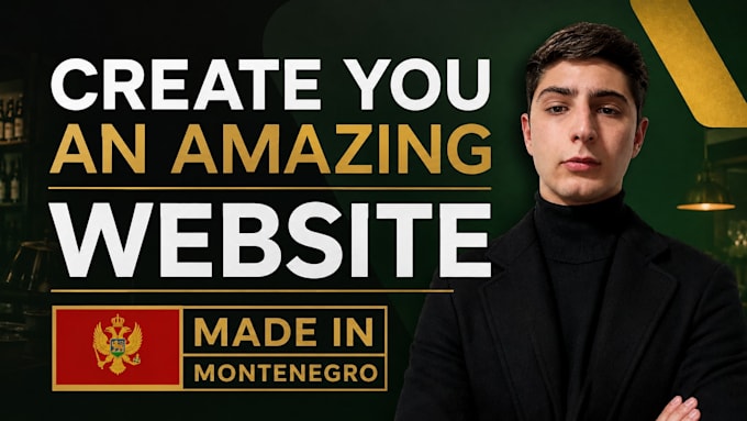 build custom website to your liking and needs