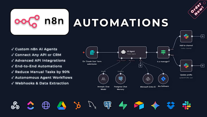be your n8n automation expert and n8n ai agent developer
