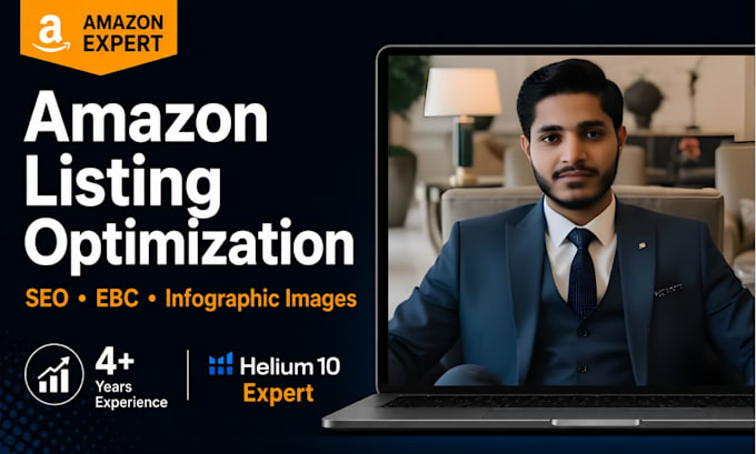 optimize amazon product listings with SEO, ebc and image optimization