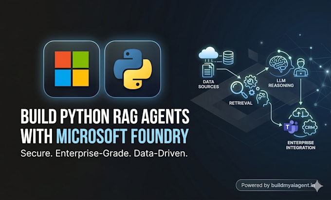 build python rag agents using microsoft foundry