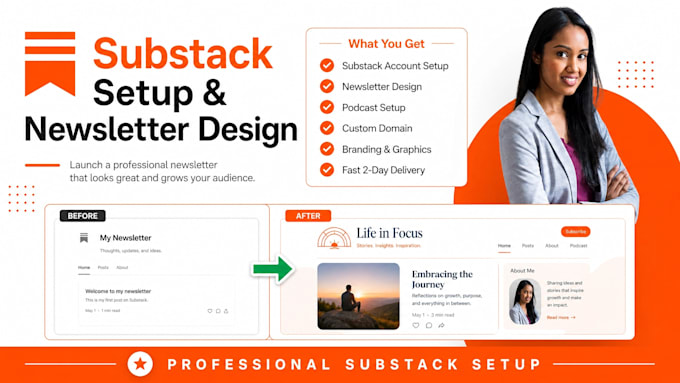 substack publication account design substack newsletter substack podcast post