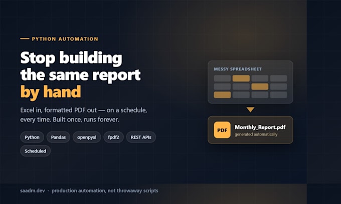 automate your reports and documents with python