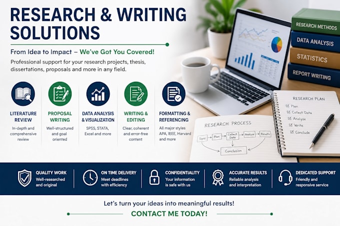 research, phd thesis, master dissertations, research proposal, in any field