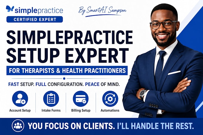 set up simplepractice so you can focus on your clients