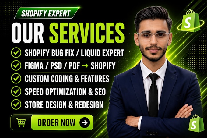 do shopify bug fix, shopify custom coding, theme customization and liquid coding