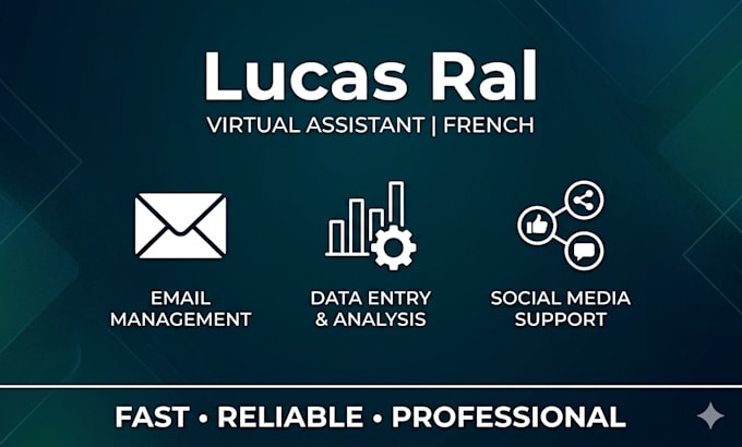 be your reliable french virtual assistant for data entry and admin tasks