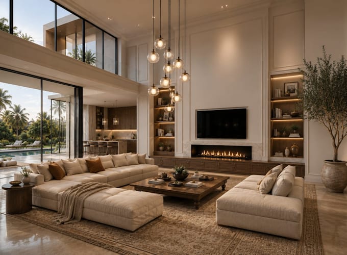 do interior design, sketchup, revit 3d modeling, realistic 3d render