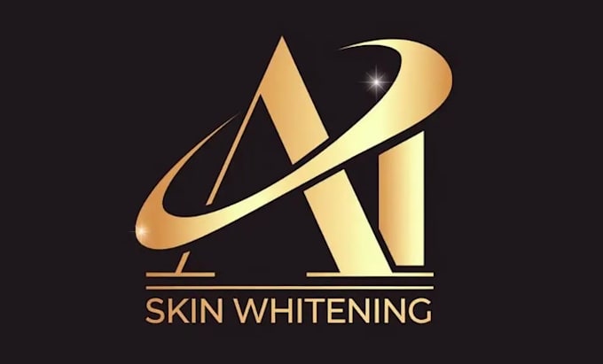 design wordmark text skin whitening logo