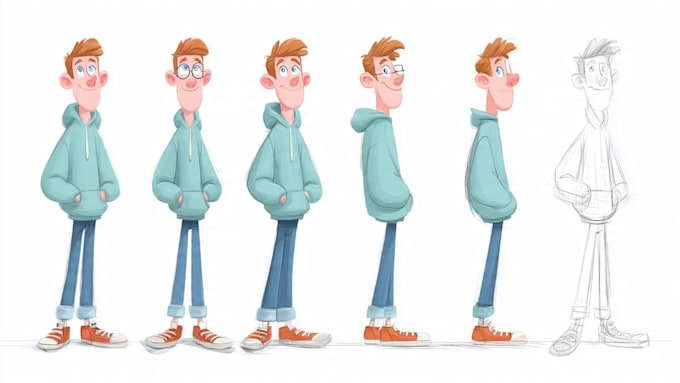 design a cartoon character