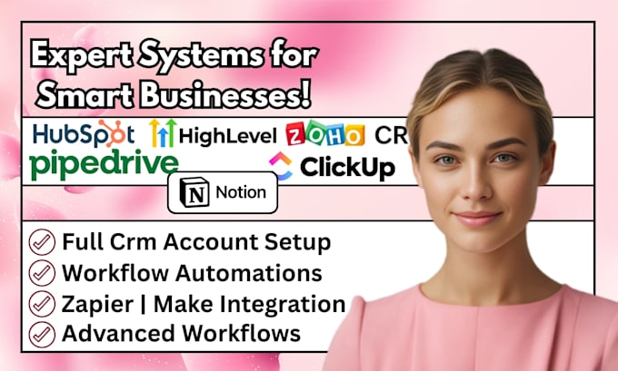 automate setup migrate gohighlevel slack pipedrive monday crm clickup zoho crm