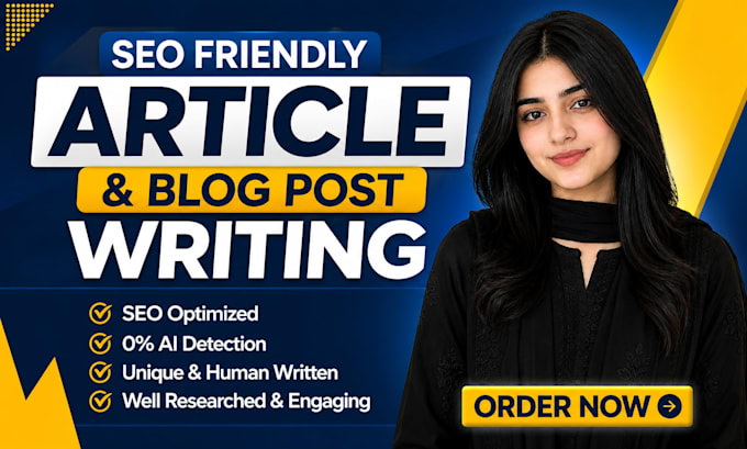 do SEO article writing, content writing and blog post writing