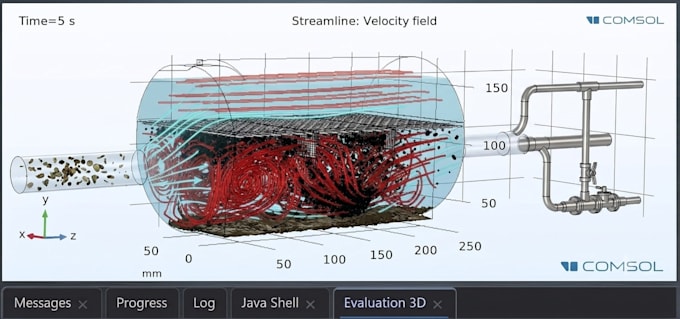 provide advance comsol multiphysics cfd simulation services