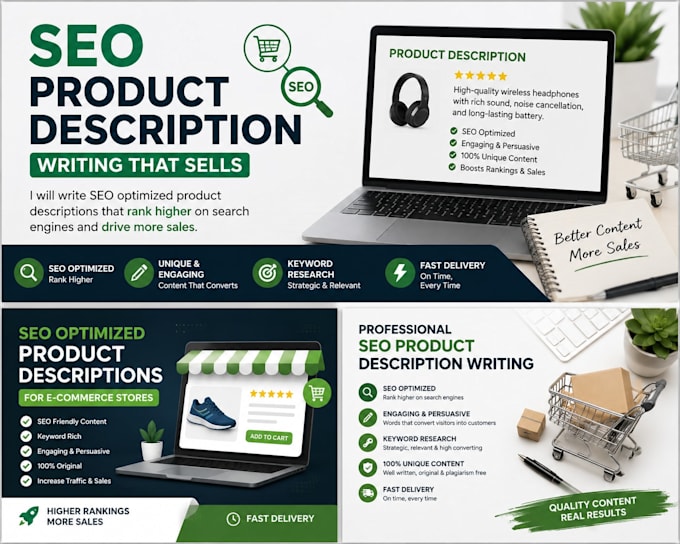 create seo product descriptions