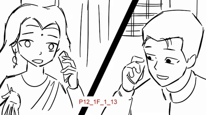 create storyboards for animation and commercials