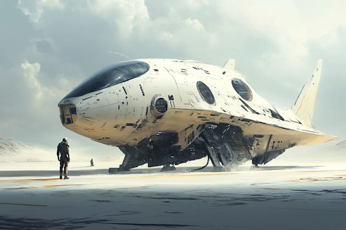 do sci fi spaceship design