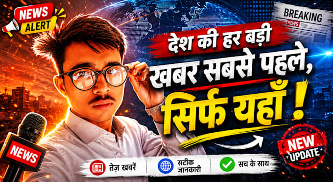 professional news thumbnail design